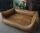Orthopädisches Hundesofa Hundebett Schlafplatz Wildlederoptik Ortopedico amber 80 cm X 60 cm Matratze mit Viscoschaum