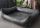Orthopädisches Hundesofa Hundebett Schlafplatz Wildlederoptik Ortopedico Anthrazit 90 cm X 70 cm Matratze mit Viscoschaum