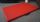 Hundematte Kunstleder Schaumstoff 3 cm rot 110 cm X 65 cm