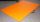 Hundematte Kunstleder Schaumstoff 3 cm orange 110 cm X 65 cm