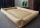 Hundebett Hundesofa Schlafplatz wendbar komplett aus Kunstleder PicoBello 80 cm X 60 cm beige