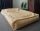 Hundebett Hundesofa Schlafplatz wendbar komplett aus Kunstleder PicoBello 80 cm X 60 cm beige