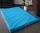 Hundematratze Luminosa mit antiallergischer Kokosmatte Hundebett Kunstleder blau 60 cm X 40 cm