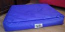 Hundebett Hundesofa Schlafplatz wendbar komplett aus Kunstleder PicoBello 110 cm X 80 cm lila
