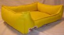 Hundebett Kunstleder Acceso von XS bis XXXL gelb 110 cm X...