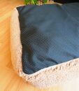 Hundebett Orsetto mit Sherpabezug