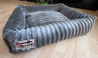 Hundebett Cavo mit Cordbezug grün 60 cm X 50 cm
