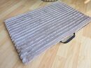 Hundematte Cord Schaumstoff 3 cm waschbar 100 cm X 70 cm...