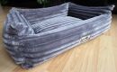 Hundebett Comodo mit Cordbezug