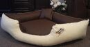 Orthopädisches Hundebett Eckbett Kunstleder Sano mit...