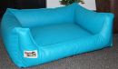 Hundebett Kunstleder Acceso von XS bis XXXL türkis...