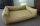 Orthopädisches Hundesofa Hundebett Schlafplatz Kunstleder Ortopedico beige 100 cm X 75 cm Matratze mit Viscoschaum