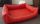 Orthopädisches Hundesofa Hundebett Schlafplatz Kunstleder Ortopedico rot 80 cm X 60 cm Matratze mit Viscoschaum