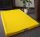 Hundematratze Hundebett Luminosa Kunstleder gelb 120 cm X 80 cm