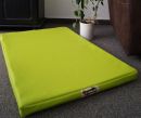 Hundematratze Hundebett Luminosa Kunstleder limone 120 cm...